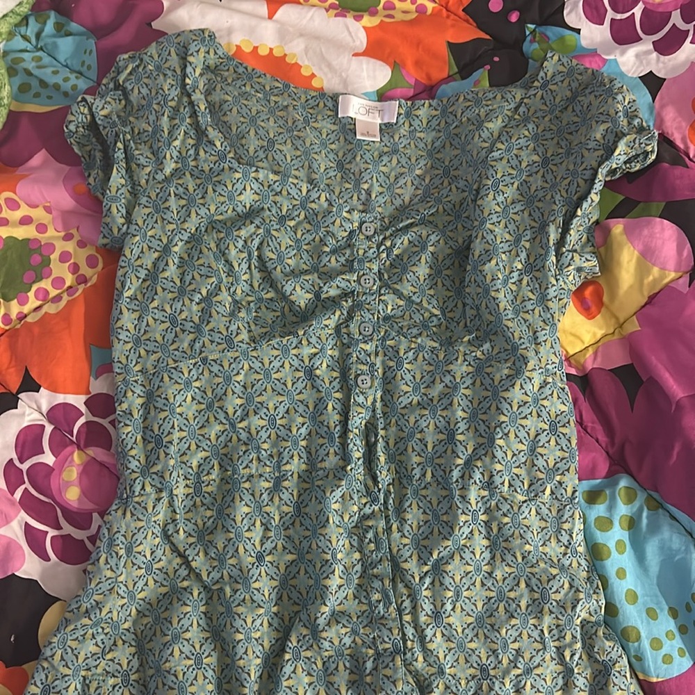 LOFT button up